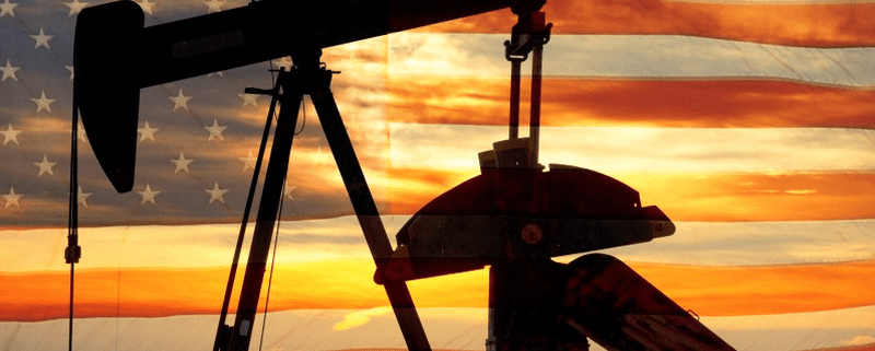 US oil and gas production